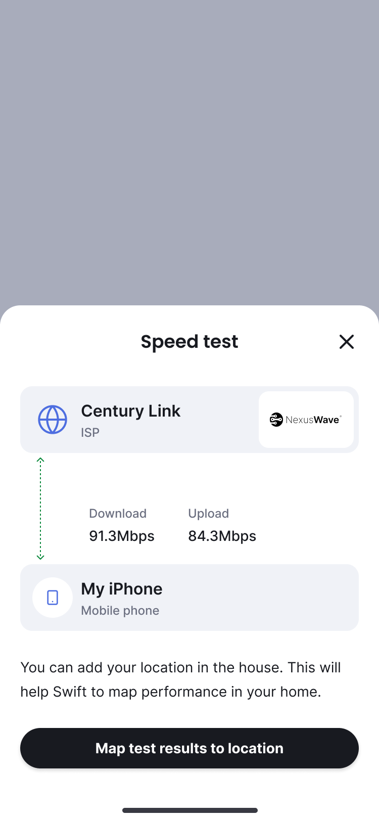 Phone Device Wi-Fi Result